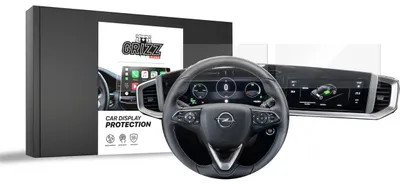 Produktbild von Keramische Autodisplayfolie 2in1 für Opel Grandland 10" (2021-...), Grizz Protector