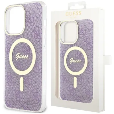 Produktbild von Guess GUHMP14MH4STU iPhone 14 Plus 6.7" lila/lila Hardcase 4G MagSafe Handyhülle