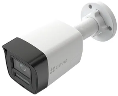 Produktbild von EZVIZ H3K PoE 4K, IP-Sicherheitskamera, Draußen, Kabelgebunden, 120 dB, Wand, Schwarz, Weiß