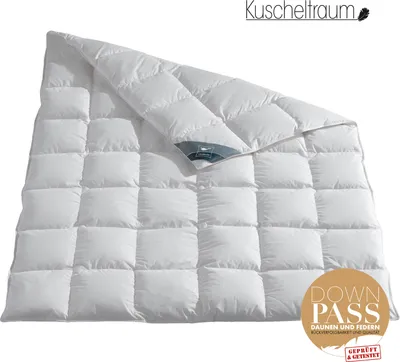 Obrázek produktu pro Péřová přikrývka Häussling Königstraum střední náplň 90% prachové peří, 10% peří, rozměr:135 x 200 cm