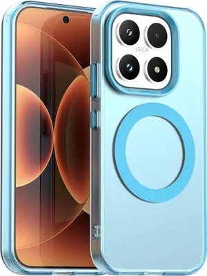 Obrázok produktu pre Pre Xiaomi 17 Candy Design Magsafe Hybrid TPU Plastic Protective Cover Blue