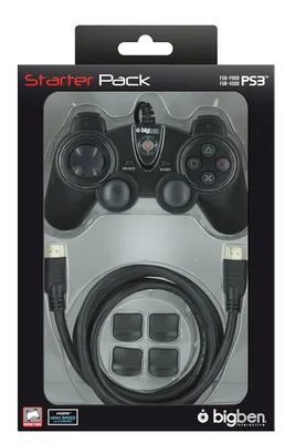 Obrázok produktu pre Bigben Interactive BB297218, Gamepad, PC, Playstation 3, D-pad, Analógový, Kábel, USB 2.0