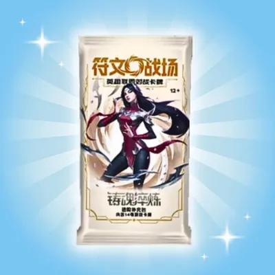 Produktbild von 1x Riftbound Spiritforged Jumbo Booster – Chinesische Version | 1 Boosterpack | 14 Karten | TCG