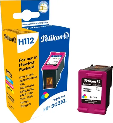 Produktbild von Pelikan Patrone HP 303XL Multi-Pack C/M/Y remanufactured