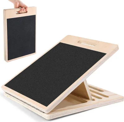 Produktbild von Wadendehner aus Holz Slant Board Schrägbrett Wadentrainer Wadenstrecker Schrägbrett für Alle Altersgruppen