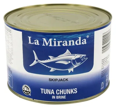 Image de Morceaux de thon en sauce 1705 g La Miranda