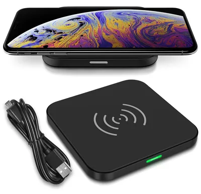 Produktbild von QI Wireless Schnell Ladegerät für Apple iPhone Xs Kabellos Induktive Ladestation