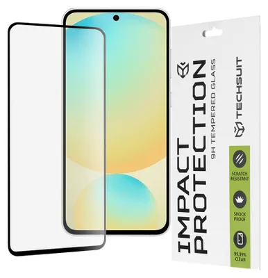 Produktbild von Techsuit Full Cover Impact Protection Displayschutzfolie für Samsung Galaxy S24 FE - Schwarz