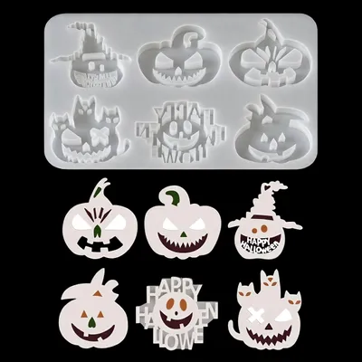 Immagine prodotto di Stampo in silicone a forma di fungo di Halloween per decorazioni fai-da-te