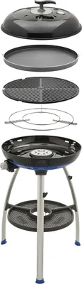 Produktbild von 1x CADAC Carri Chef 50 Chef Pan 50 mbar, 1x Topfständer, 1x Grillrost, 1x Chef Pan Pfanne, 1x Deckel 1x Tragetasche