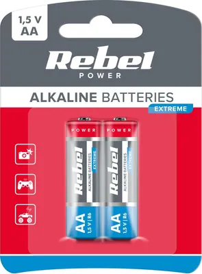 Image de Piles alcalines Vipow Extreme AA