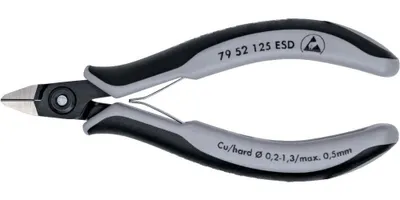 Image de Knipex Pince coupante diagonale de précision pour électronique -7952125ESD