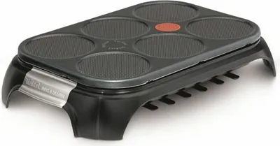 Produktbild von Tefal Crep'party PY558813 – Inox & Design – Pfannkuchenteller – 6 Personen
