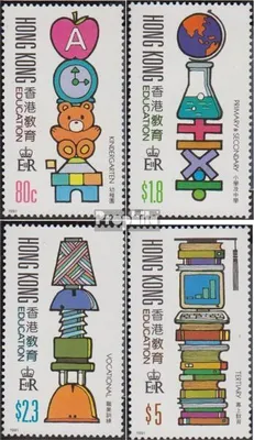 Produktbild von Briefmarken Hongkong 1991 Mi 611-614 (kompl.Ausg.) postfrisch Erziehungswesen
