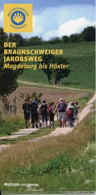 Obrázek produktu pro Turistická mapa Braunschweiger Jakobsweg 1:50 000