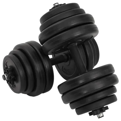 Productafbeelding van Korte Halterset met Gewichten voor Fitness