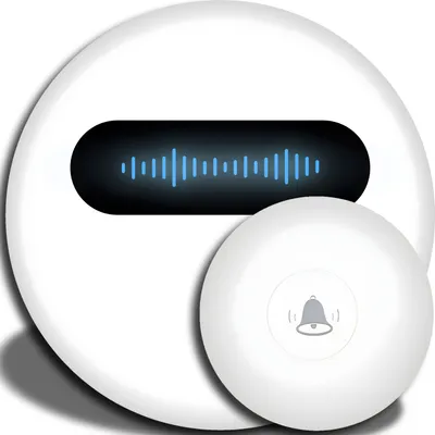 Produktbild von Drahtlose Türklingel 38 Melodien IP68 bis zu 180 m