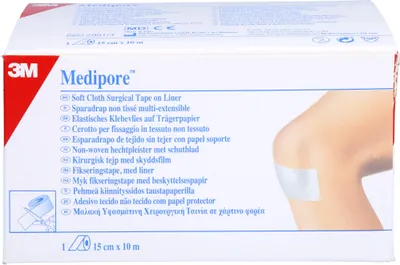 Produktbild von Medipore hypoallergenes Fixiervlies 15cmx10m, 1 St PFL
