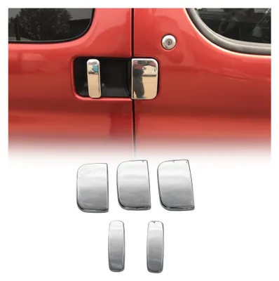 Image de Couverture de poignée de porte pour Peugeot Partner 2004-2008 en Acier Inox