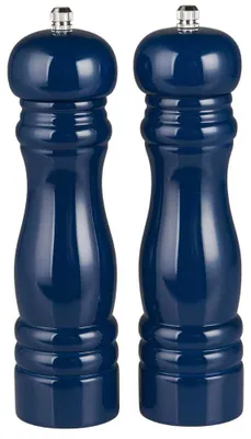 Produktbild von IB Laursen Salz & Pfeffermühlen Set 2-teilig Indigo Blau Gewürzmühlen Holz
