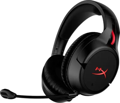 Zdjęcie produktu dla HyperX Cloud Flight, Przewodowy i Bezprzewodowy, Gaming, 20 - 20000 Hz, 300 g, Zestaw słuchawkowy, Czarny, Czerwony