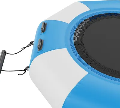 Produktbild von 6,5 ft aufblasbares Wassertrampolin Schwimmplattform Bounce für Pool See Spielzeug