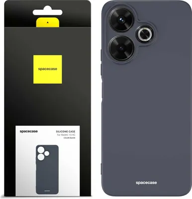 Image de Coque en silicone SPACECASE Coque en silicone pour Xiaomi Mi 13 4G Noir