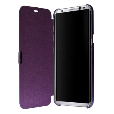 Productafbeelding van Flippercase beschermhoes, telefoonhoesje, bookstyle voor Samsung Galaxy S8+, paars