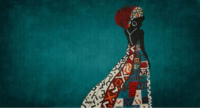 Produktbild von Tadessi Fototapete | Orientalisch | 5.00 m x 2.70 m | Blau | Rot | Wandbild | Digitaldruck