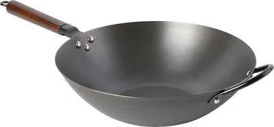 Produktbild von 14-Zoll Wok - Kaltstahl, Induktionsgeeignet