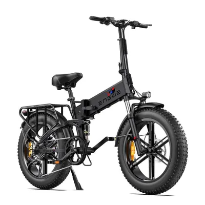Immagine prodotto di ENGINE X E-Bike Pieghevole, 250W, 25km/h, 48V 13Ah, 20×4,0 Pollici, 55Nm, Autonomia 120 km