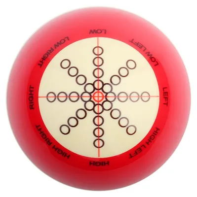 Imagen del producto de Bola de práctica para billar - Ideal para entrenar - Bola blanca - Perfecta para billar y snooker - Adecuada para todos los niveles