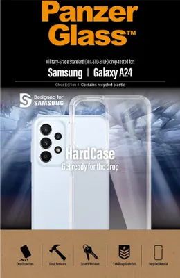 Image de PanzerGlass ® HardCase Transparent Samsung Galaxy A24