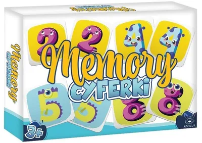 Produktbild von KANGUR Memory-Spiel Zahlen 40742