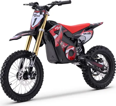 Obrázok produktu pre Elektrická motorka pre deti a mládež Beneo Motors Falcon Red - 1600W