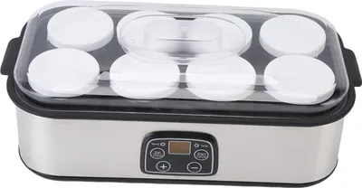 Zdjęcie produktu dla Jogurtownica 0-48 godzin 8 filiżanek Automatyczna kontrola temperatury Elektryczna jogurtownica do domu Wtyczka UE 220V