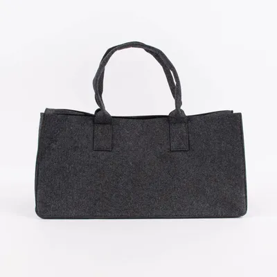 Produktbild von Aufbewahrungstasche Filz hellgrau oder dunkelgrau 50x25x25cm