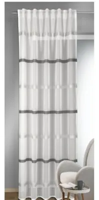 Produktbild von Fertigschal verdeckte Schlaufen "Maisy" von Albani: 245x140cm / Grau Größe (HxB): 245x140cm Farbe: Grau