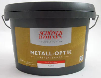Produktbild von Trendstruktur Metall-Optik glänzend gold 1L