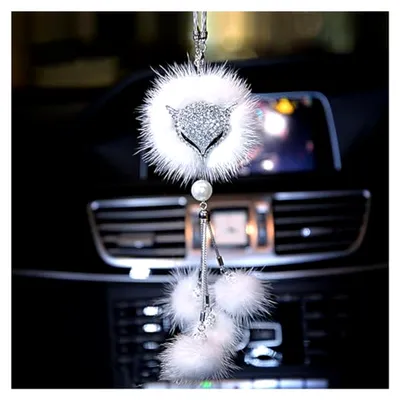 Produktbild von Bling Auto Zubehör Innenraum Frauen,Autospiegel Anhänger Frauen,Auto Zubehör Innenraum Deko Frauen,Rückspiegel Anhänger,Auto Dekoration Innenraum,Auto Anhänger für Spiegel,Auto Spiegel Deko(Rotundity)