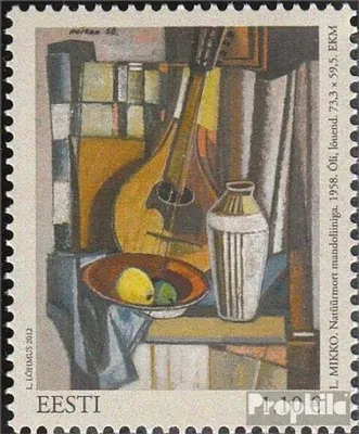 Produktbild von Briefmarken Estland 2012 Mi 748 (kompl.Ausg.) postfrisch Kunst