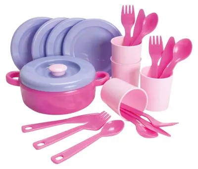 Obrázok produktu pre Dantoy Eetservies Pastel, 22ks.