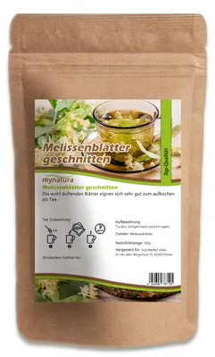 Produktbild von Mynatura Melissenblätter getrocknet & geschnitten (ab 100g) - 1000g