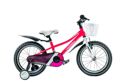 Zdjęcie produktu dla Rower dziecięcy 16" GERMINA BMX rowerek dziewczęcy z kółkami bocznymi