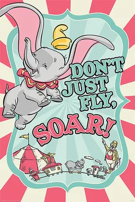 Obrázok produktu pre Plagát k filmu Dumbo: Cirkus  91,5 x 61 cm