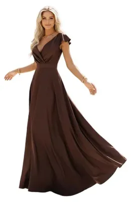 Produktbild von Kleid NUMOCO 411-15 SCHOKOLADE Größe: M