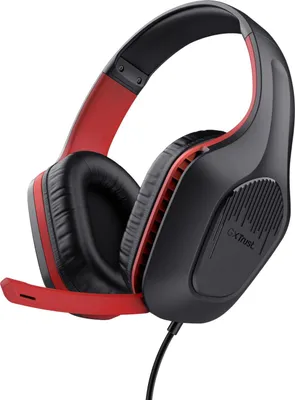Produktbild von Trust GXT 415S ZIROX, Kabelgebunden, Gaming, 20 - 20000 Hz, 242 g, Kopfhörer, Schwarz, Rot