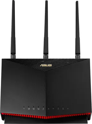Obrázok produktu pre ASUS 4G-AC86U, Wi-Fi 5 (802.11ac), Dvojpásmový (2,4 ghz/5 ghz), Ethernet / LAN pripojenie, 3G, Čierna, Stolový smerovač