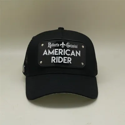 Produktbild von American Rider Cap Schwarz