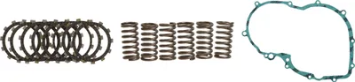Productafbeelding van Koppeling set voor Suzuki GSF 400 Bandit, bouwjaar 1991-1995. Bevat: koppelingsplaten, koppelingsveren en afdichtring voor het koppelingshuis. Merk: pamoto - Nieuw